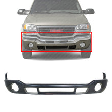 Load image into Gallery viewer, Front Bumper Cover Primed Lower Valance With Fog Light Holes For 2003-2006 Sierra 1500 2500HD 3500