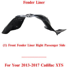 Load image into Gallery viewer, Front Fender Liner Right Passenger Side For 2013-2017 Cadillac XTS