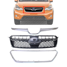 Load image into Gallery viewer, Grille Assembly w/ Chrome Surround &amp; Molding For 2013-15 Subaru XV Crosstrek 3pc