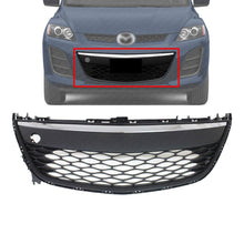 Load image into Gallery viewer, Front Bumper Lower Grille Black with Chrome Trim For 2010-2012 Mazda CX-7