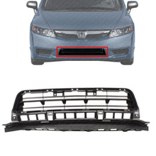 Load image into Gallery viewer, Front Bumper Grille Spoiler Assembly Textured For 2009-2011 Honda Civic Sedan