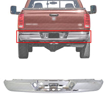 Load image into Gallery viewer, Rear Step Bumper FaceBar Chrome Steel For 2002-08 Dodge Ram 1500/03-09 2500 3500