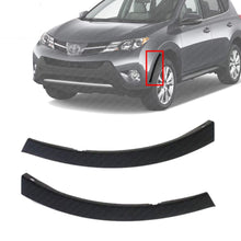 Load image into Gallery viewer, Front Bumper Ends Extension Textured Left &amp; Right Side For 2013-2015 Toyota RAV4