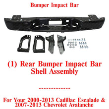Load image into Gallery viewer, Rear Bumper Impact Bar Assembly Primed For 2000-13 Escalade &amp; 2007-13 Avalanche