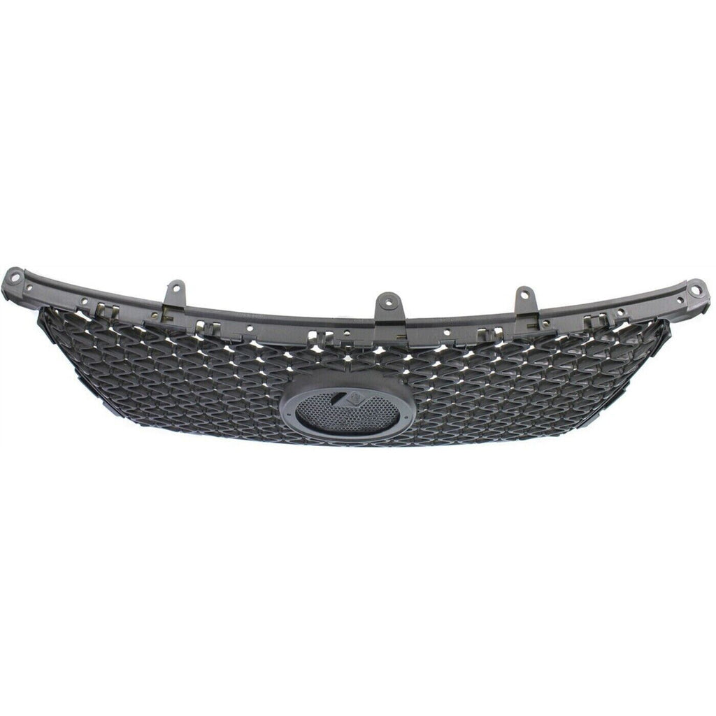 Grille Gray Shell / Insert + Chrome Molding For 2011-2013 Lexus IS250 / IS350