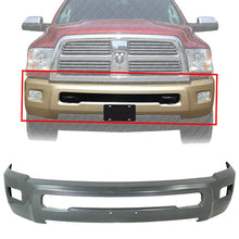 Load image into Gallery viewer, Front Bumper Face Bar Primed With Fog Light Holes For 2010 - 2018 RAM 2500 3500