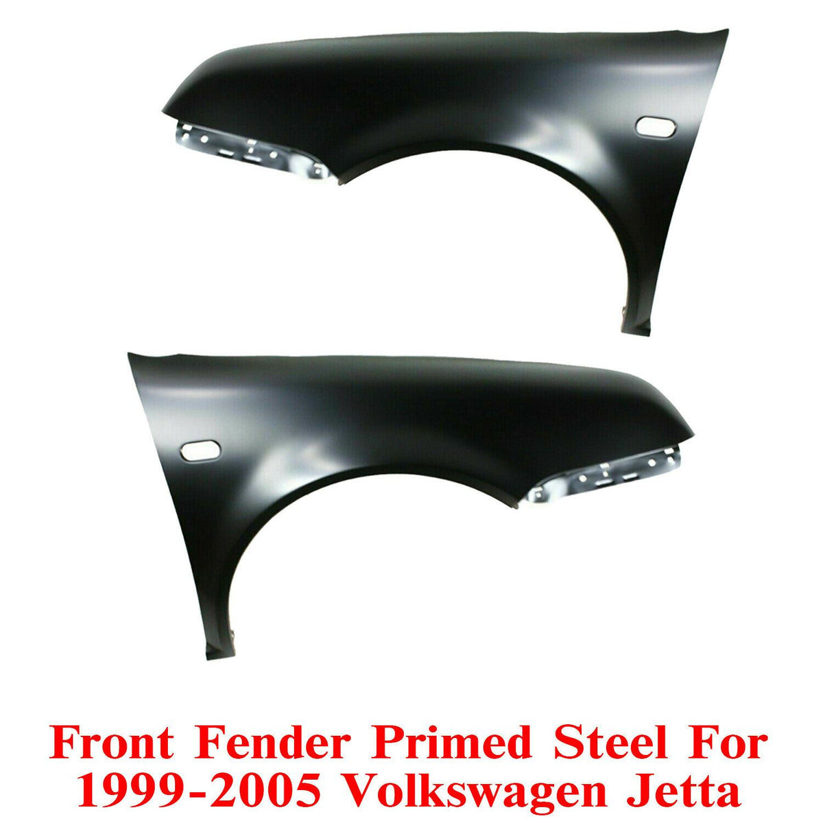 Set of 2 Front Fender Primed Steel Left & Right For 1999-2005