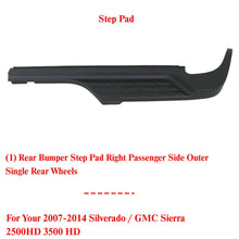 Load image into Gallery viewer, Rear Bumper Step Pads RH For 07-2014 Chevy Silverado/GMC Sierra 2500HD 3500HD