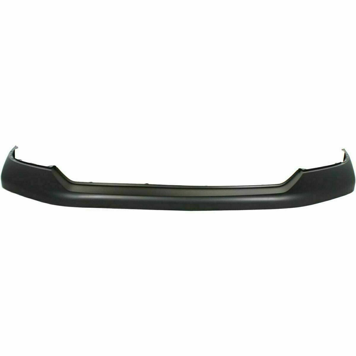 Front Bumper Chrome Steel + Upper Cover Primed For 2007-2013