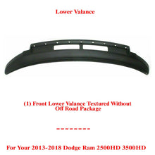 Load image into Gallery viewer, Front Lower Valance Textured For 2013 - 2018 RAM 2500HD 3500