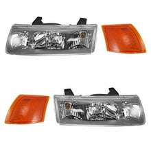 Load image into Gallery viewer, Front Headlamp Halogen + Marker Lens and Housing Set of 2 For 02-2004 Saturn Vue