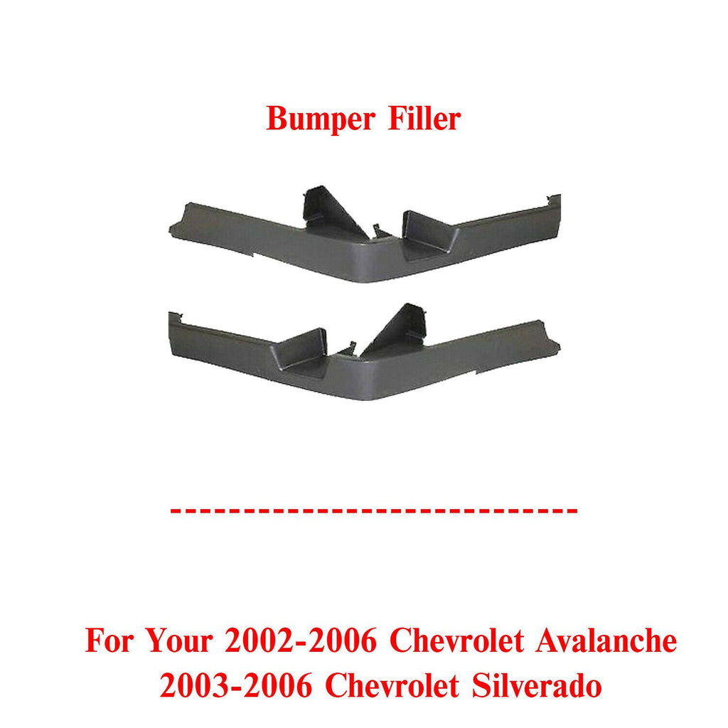 Front Bumper Filler 2002-2006 Chevrolet Avalanche / 2003-2006 Silverado
