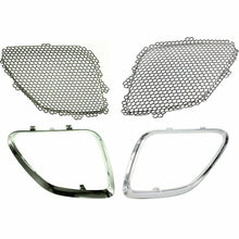 Load image into Gallery viewer, Front Grille Mesh Inserts + Upper Trim Chrome Left &amp; Right For 05-09 Pontiac G6