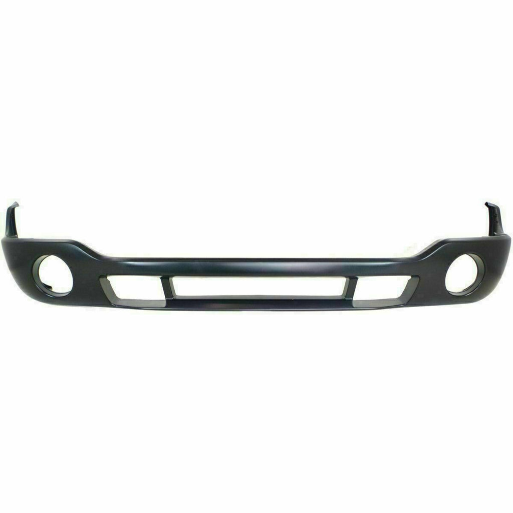 Front Bumper with Brackets Kit + Grille+Fog for 2003-2006 GMC Sierra 2500HD 3500