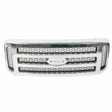 Load image into Gallery viewer, Front Bumper Chrome + Grille + Low Valance For 2005-2007 Ford F250 F350 F450-SD