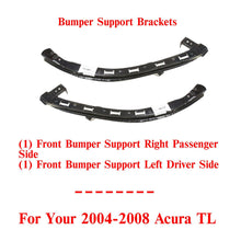 Load image into Gallery viewer, Front Bumper Support Bracket Set Left and Right Side For 2004-2008 Acura TL