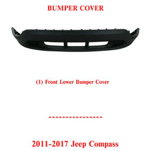 Load image into Gallery viewer, Front Bumper Lower Cover Textured For 2011-2017 Jeep Compass