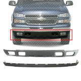 Front Lower Valance + Extension For 2005-06 Chevrolet Avalanche/ 03-06 Silverado