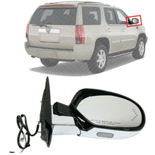 Load image into Gallery viewer, Right Passenger Side Mirror Power Fold Heated Primed For 07-14 Cadillac Escalade