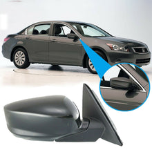 Load image into Gallery viewer, Right Power Mirror Manual Folding Primed For 2008-2012 Honda Accord Sedan