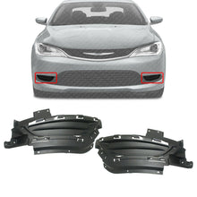 Load image into Gallery viewer, Fog Lamp Cover Left Driver &amp; Right Passenger Side For 2015-2017 Chrysler 200