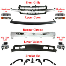 Load image into Gallery viewer, Front Bumper Kit For 2000-2006 Chevy Tahoe 99-02 Chevy Silverado 1500 2500 3500
