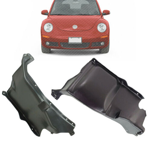 Engine Splash Shield Left & Right Side For 1998-2005 Volkswagen Beetle