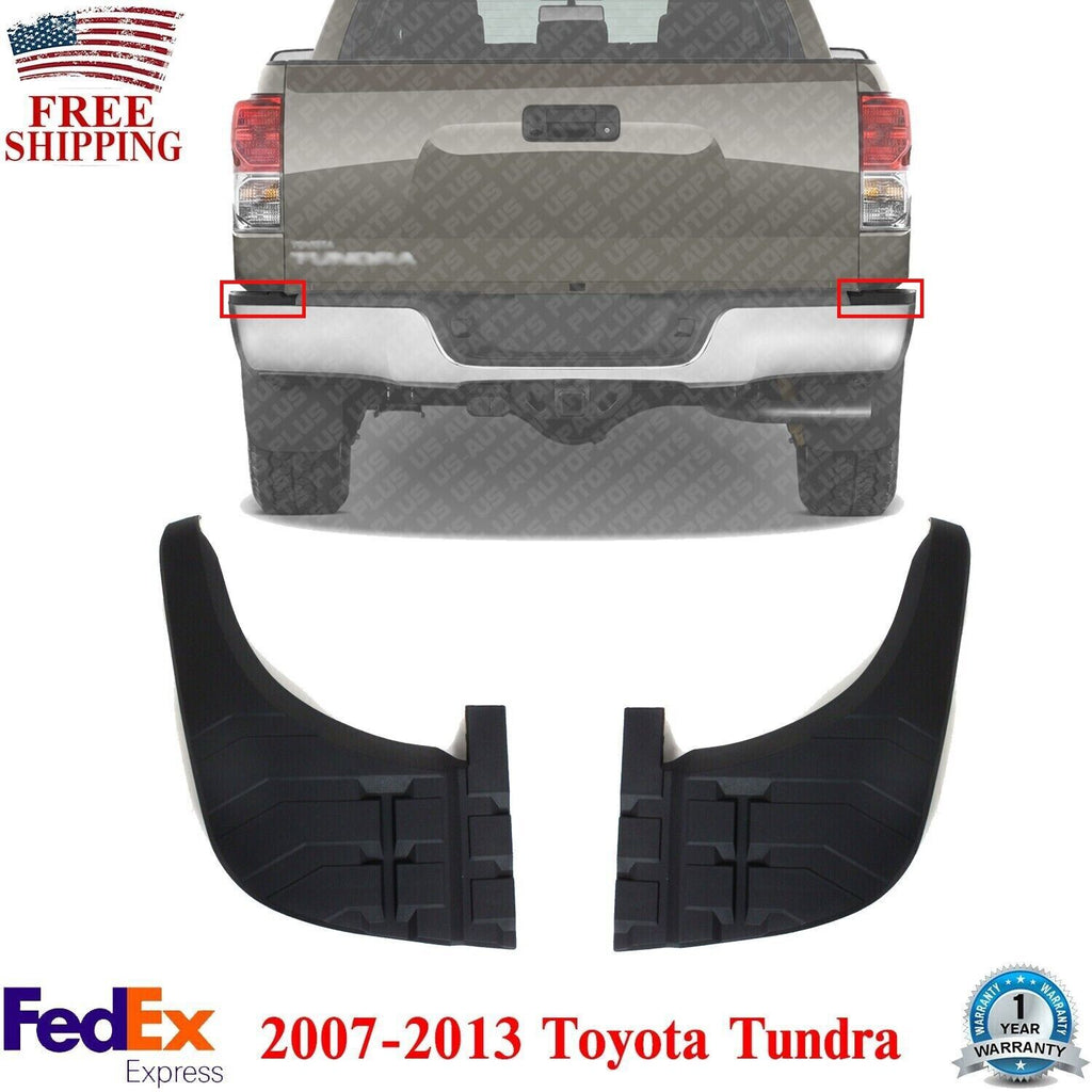 Rear Bumper Step Pads Plastic Left and Right Side For 2007-2013 Toyota Tundra