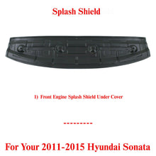 Load image into Gallery viewer, Front Engine Splash Shield Under Cover For 2011-2015 Hyundai Sonata