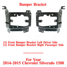 Load image into Gallery viewer, Bumper Bracket Left Driver &amp; Right Passenger Side For 2014-2015 Silverado 1500