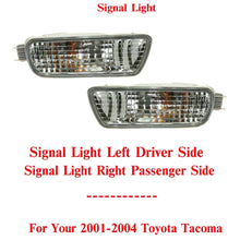 Load image into Gallery viewer, Front Signal Light Assembly Left Driver &amp; Right Side For 2001-2004 Toyota Tacoma
