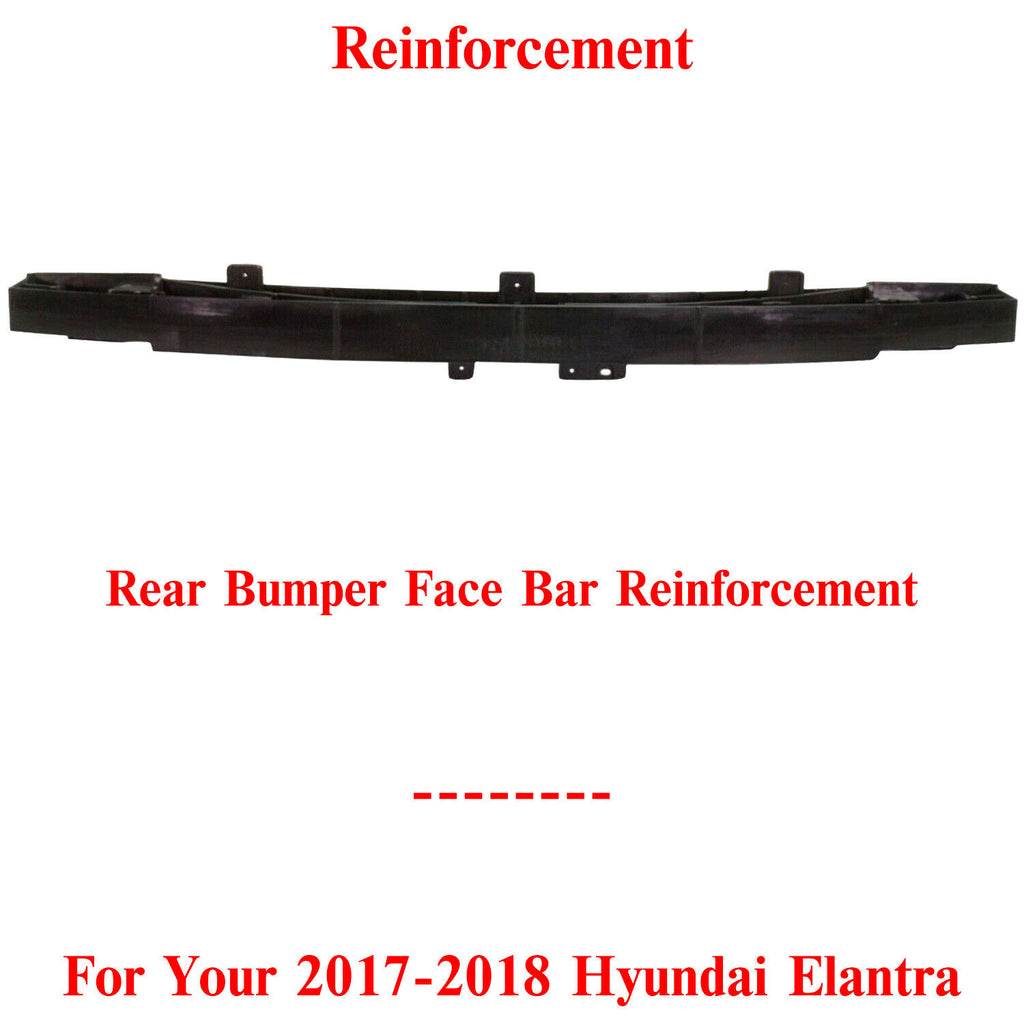 Rear Bumper Impact Bar Reinforcement Cross Member For 2017-2018 Hyundai Elantra