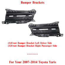 Load image into Gallery viewer, Bumper Bracket Left Driver &amp; Right Passenger Side For 2007-2014 Toyota Yaris
