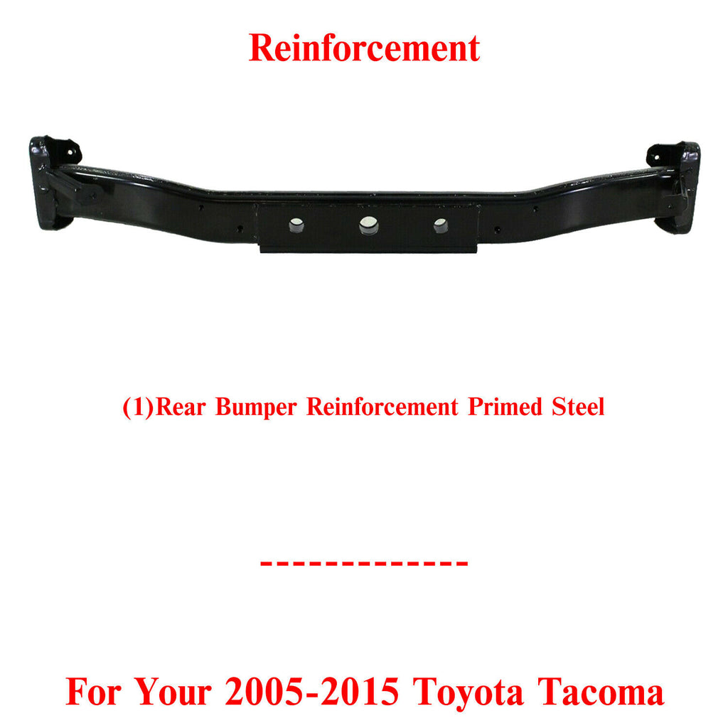 Rear Bumper Reinforcement Steel Primed For 2005-2015 Toyota Tacoma