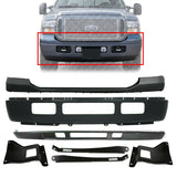 Front Bumper Paintable Kit + Brackets For 2005-2007 Ford F-250 F-350 Super Duty