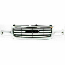 Load image into Gallery viewer, Front Bumper with Brackets + Valance + Grille + Lights For 2003-2006 GMC Sierra 1500