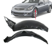 Load image into Gallery viewer, Fender Liner Left &amp; Right Side For 2007-2008 Infiniti G35/ 2009-13 Infiniti G37