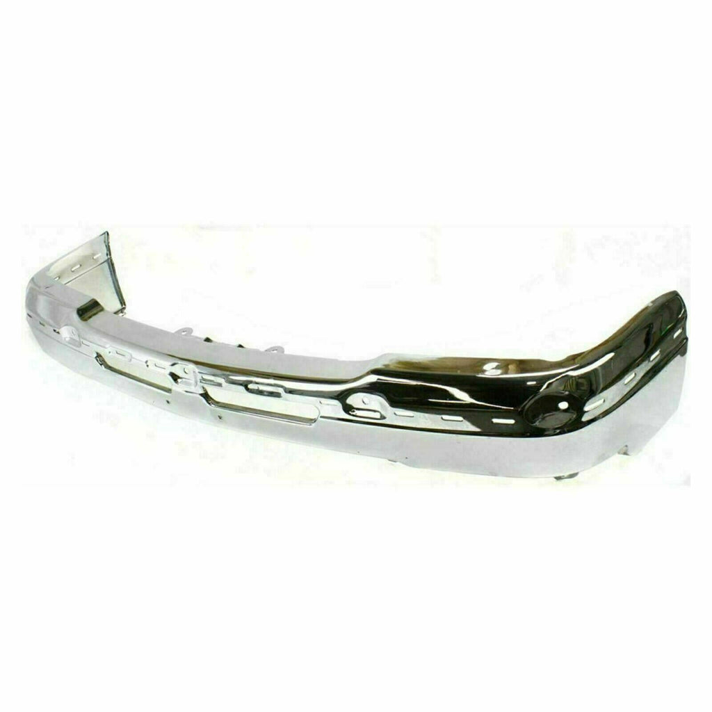 Front Bumper Chrome Kit Steel Set of 9 For 2003-2006 Chevy Silverado 2500HD 3500
