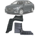 Engine Splash Shield Under Cover Right & Left Side For 2012-2017 Hyundai Accent