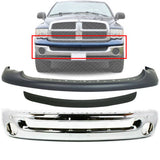 Front Upper Bumper Kit For 2002-2005 Dodge Ram Truck 1500 2500 3500