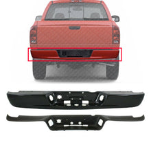 Load image into Gallery viewer, Rear Step Bumper Face Bar Fleet Side + Step Pad For 2002-2008 Dodge Ram 1500
