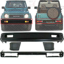 Load image into Gallery viewer, Rear &amp; Front Bumper Kit Primed With End Caps For 1986-995 Suzuki Samurai