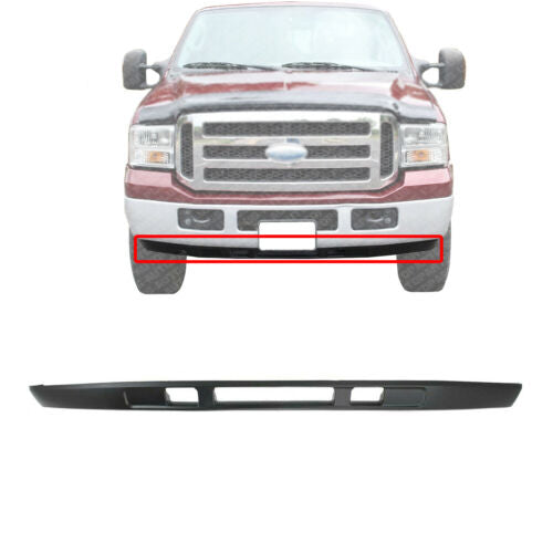 Front Bumper Lower Valance Penal Textured For 2005-2007 F-250 F