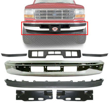 Load image into Gallery viewer, Front Bumper Chrome Face Bar + Valance Kit For 1992-1996 Ford F-Series / Bronco