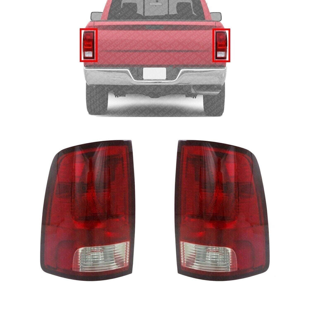 Tail Lights Assembly LH & RH For 2009-2018 Dodge Ram 1500 / 2010-2018 2500 3500