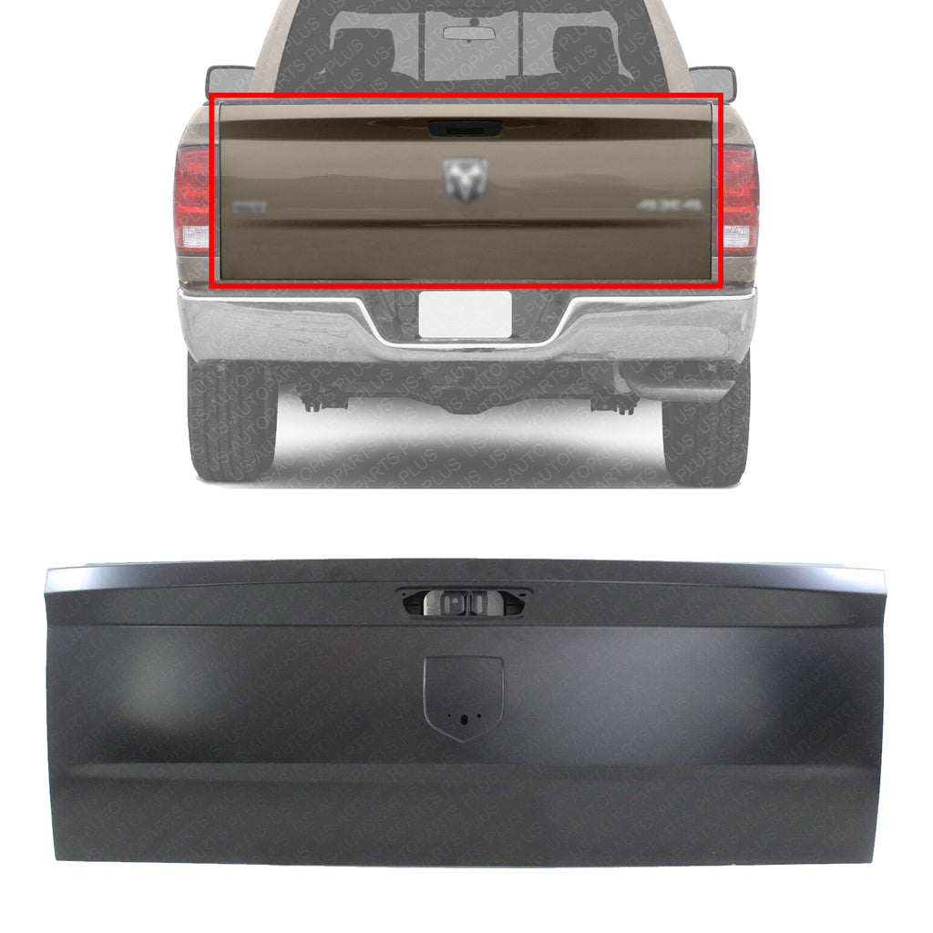 Tailgate Primed Steel For 2009-2018 Dodge Ram 1500 / 2010-2018 Ram 2500 3500