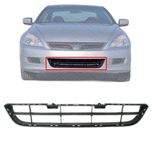 Load image into Gallery viewer, Front Bumper Lower Center Grille Textured For 2006-2007 Honda Accord Sedan