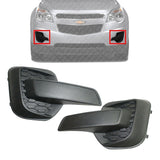 Front Fog Light Cover Left Driver & Right Passenger Side For 2010-2015 Equinox