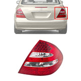 Tail Light Assembly Lens and Housing RH For 2003-06 Mercedes Benz E-Class Sedan