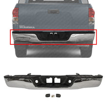 Load image into Gallery viewer, Rear Step Bumper Face Bar Chrome Assembly Steel For 2007-2013 Toyota Tundra